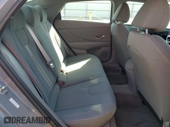 2023 Hyundai Elantra SEL with VIN KMHLS4AGXPU431938, listed as a Copart auction lot 52345275 with 31,783 mi miles and Salvage Title. Bid and sale history available at DreamBid. Image 10.