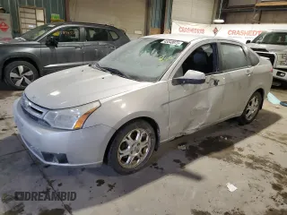 2009 Ford Focus SES with VIN 1FAHP36N59W262468, listed as a Copart auction lot 45548975 with 139,861 mi miles and Salvage Title. Bid and sale history available at carsss.com. Image 1.