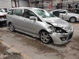 2008 Mazda 5 Grand Touring with VIN JM1CR29L480310711, listed as a IAAI auction lot 41351219 with 161,862 mi miles and . Bid and sale history available at carsss.com. Image 1.