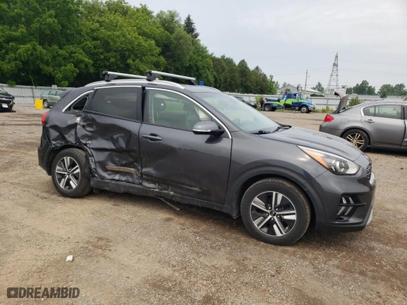 2020 Kia Niro Plug-In Hybrid EX with VIN KNDCD3LD5L5393051, listed as a Copart auction lot 56543833 with NaN miles and Salvage Title. Bid and sale history available at carsss.com. Image 4.