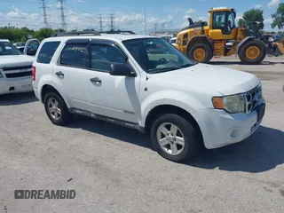2008 Ford Escape Hybrid with VIN 1FMCU59H98KB58534, listed as a IAAI auction lot 42630792 with 126,993 mi miles and . Bid and sale history available at DreamBid. Image 1.