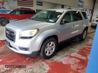 2015 GMC Acadia SLE with VIN 1GKKRPKD7FJ121350, listed as a Copart auction lot 63481565 with 90,776 mi miles and Salvage title. Bid and sale history available at DreamBid. Image 1.