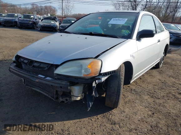 2002 Honda Civic DX with VIN 1HGEM22242L061777, listed as a IAAI auction lot 41899272 with 171,765 mi miles and . Bid and sale history available at DreamBid. Image 6.