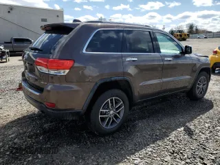 2017 Jeep Grand Cherokee Limited with VIN 1C4RJFBG2HC739169, listed as a Copart auction lot 52131165 with 86,015 mi miles and Salvage Title. Bid and sale history available at carsss.com. Image 3.