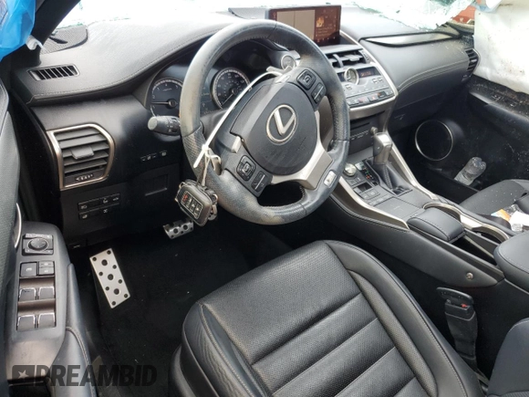 2019 Lexus NX 300 with VIN JTJBARBZ2K2210464, listed as a Copart auction lot 58065085 with 67,613 mi miles and Non repairable. Bid and sale history available at DreamBid. Image 8.