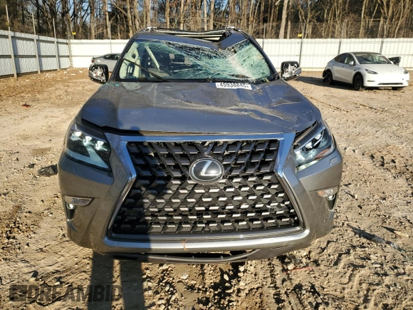 2022 Lexus GX with VIN JTJAM7BX9N5326947, listed as a Copart auction lot 45938845 with 27,524 mi miles and Salvage Title. Bid and sale history available at carsss.com. Image 5.