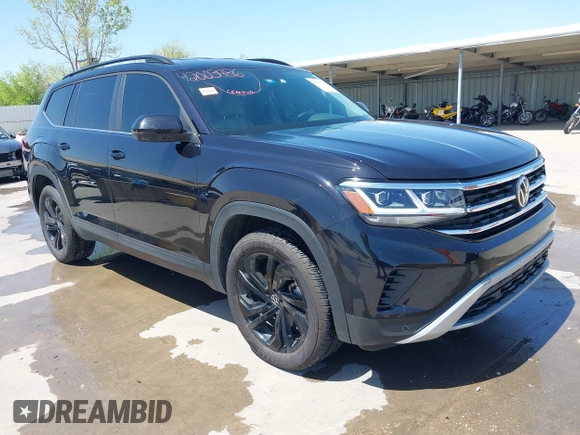 2022 Volkswagen Atlas SE with VIN 1V2HR2CA1NC549980, listed as a IAAI auction lot 42003986 with 53,768 mi miles and . Bid and sale history available at DreamBid. Image 1.