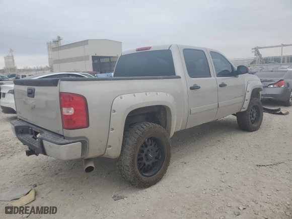 2007 Chevrolet Silverado 1500 LTZ with VIN 3GCEK13M17G526406, listed as a Copart auction lot 85466424 with 217,189 mi miles and Salvage Title. Bid and sale history available at carsss.com. Image 3.