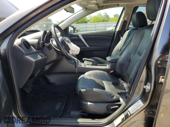 2012 Mazda 3 i Grand Touring with VIN JM1BL1W8XC1642842, listed as a Copart auction lot 57833245 with 104,914 mi miles and Salvage title. Bid and sale history available at DreamBid. Image 7.