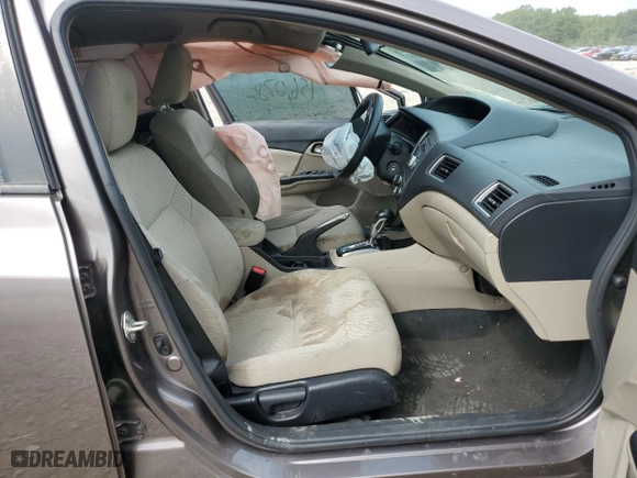 2014 Honda Civic Sedan LX with VIN 19XFB2F54EE064110, listed as a Copart auction lot 83068224 with 156,078 mi miles and Salvage Title. Bid and sale history available at carsss.com. Image 5.