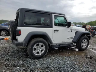 2019 Jeep Wrangler Sport S with VIN 1C4GJXAG0KW608696, listed as a Copart auction lot 57963455 with 51,955 mi miles and Salvage title. Bid and sale history available at DreamBid. Image 3.