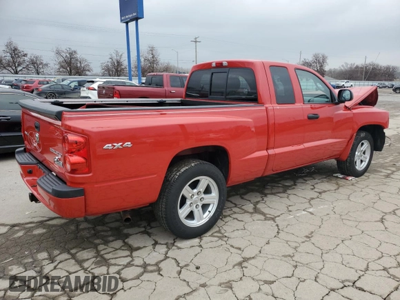 2011 Ram Dakota Bighorn/Lonestar with VIN 1D7RW3BK5BS543332, listed as a Copart auction lot 85608404 with 32,779 mi miles and Salvage Title. Bid and sale history available at carsss.com. Image 3.