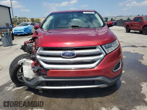 2015 Ford Edge Titanium z VIN 2FMTK3K87FBB30209, wystawiony jako Copart lot #57725425 z przebiegiem 85 562 mil mil oraz Szkoda całkowita • Salvage title. Historia ofert i sprzedaży dostępna na DreamBid. Obrazek 5.