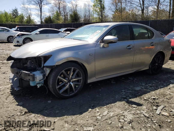 2017 Lexus GS 350 with VIN JTHCZ1BLXHA005291, listed as a Copart auction lot 51917785 with 167,476 mi miles and Salvage title. Bid and sale history available at DreamBid. Image 1.