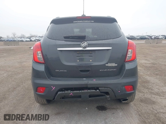 2016 Buick Encore Leather with VIN KL4CJCSB7GB552548, listed as a IAAI auction lot 41606228 with 135,122 mi miles and . Bid and sale history available at DreamBid. Image 6.