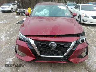 2020 Nissan Sentra SV with VIN 3N1AB8CVXLY222160, listed as a IAAI auction lot 38539301 with 61,001 mi miles. Bid and sale history available at carsss.com. Image 12.