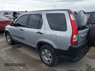 2005 Honda CR-V LX with VIN JHLRD78585C046494, listed as a IAAI auction lot 42182332 with 256,578 mi miles. Bid and sale history available at carsss.com. Image 3.