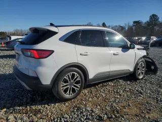 2020 Ford Escape SEL with VIN 1FMCU0H64LUA22859, listed as a Copart auction lot 49725035 with 95,242 mi miles and Salvage Title. Bid and sale history available at carsss.com. Image 3.