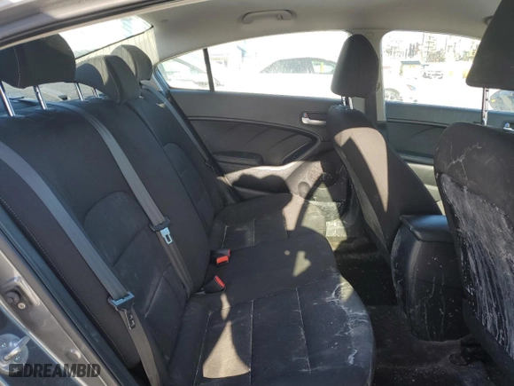 2016 Kia Forte LX with VIN KNAFK4A6XG5465166, listed as a Copart auction lot 44225135 with 187,980 mi miles and Salvage Title. Bid and sale history available at carsss.com. Image 10.