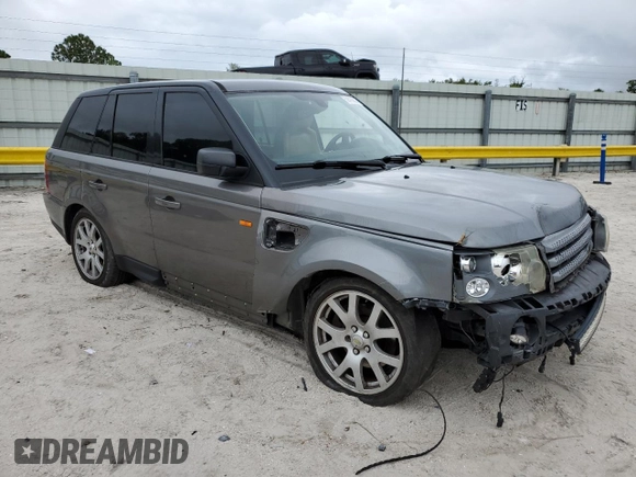 2008 Land Rover Range Rover Sport HSE с VIN SALSK25458A125939, выставлен на аукционе Copart как лот 59416805 с пробегом Не указан миль и Списание • Salvage title. История ставок и продаж доступна на DreamBid. Изображение 4.