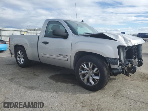 2010 GMC Sierra 1500 with VIN 1GTPCVEA8AZ161486, listed as a Copart auction lot 45309385 with 122,873 mi miles and Salvage Title. Bid and sale history available at DreamBid. Image 4.