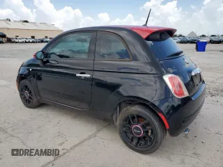 2015 FIAT 500 Pop z VIN 3C3CFFAR4FT678200, wystawiony jako Copart lot #61281775 z przebiegiem 121 080 mil mil oraz Czysty tytuł • Clean title. Historia ofert i sprzedaży dostępna na DreamBid. Obrazek 2.