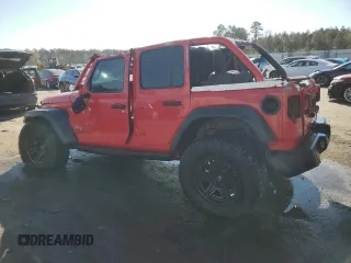 2021 Jeep Wrangler Unlimited Sport S with VIN 1C4HJXDN7MW544741, listed as a Copart auction lot 81781204 with 78,481 mi miles and Non repairable. Bid and sale history available at DreamBid. Image 2.