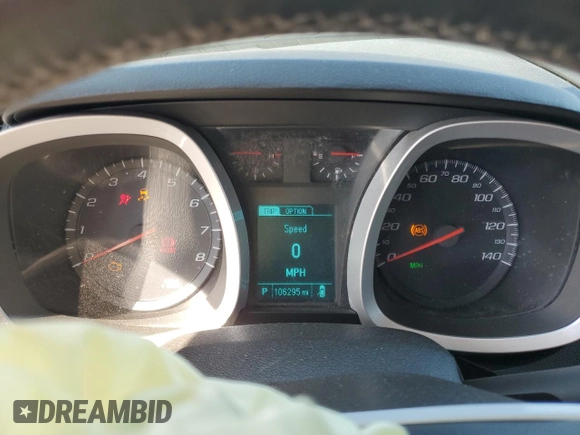 2014 Chevrolet Equinox LT with VIN 2GNALBEK9E6243197, listed as a Copart auction lot 48425625 with 106,295 mi miles and Salvage Title. Bid and sale history available at carsss.com. Image 9.