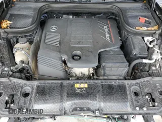 2021 Mercedes-Benz GLE 53 AMG with VIN 4JGFD6BB3MA192557, listed as a Copart auction lot 56923165 with 46,671 mi miles and Salvage title. Bid and sale history available at DreamBid. Image 12.