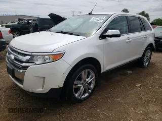 2013 Ford Edge Limited with VIN 2FMDK3KCXDBE16710, listed as a Copart auction lot 61336824 with 131,129 mi miles and Salvage Title. Bid and sale history available at carsss.com. Image 1.