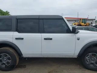 2025 Ford Bronco Big Bend with VIN 1FMDE7BH3SLA43663, listed as a IAAI auction lot 42295299 with 3,722 mi miles and . Bid and sale history available at DreamBid. Image 13.