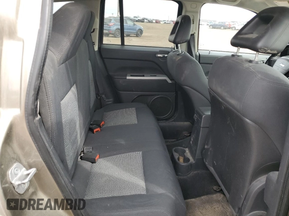 2008 Jeep Compass Sport with VIN 1J8FF47W68D639328, listed as a Copart auction lot 50756395 with 242,557 mi miles and Salvage Title. Bid and sale history available at carsss.com. Image 11.