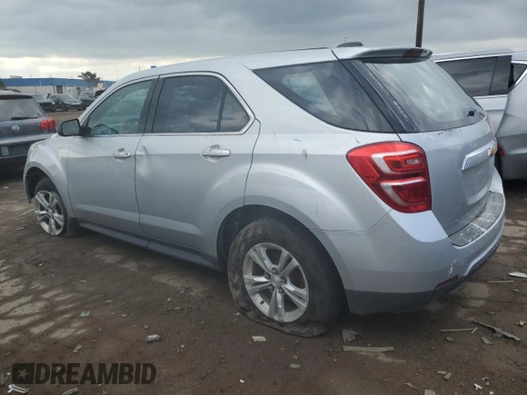 2016 Chevrolet Equinox LS with VIN 2GNFLEEK9G6202188, listed as a Copart auction lot 53944665 with 151,657 mi miles and Clean Title. Bid and sale history available at DreamBid. Image 2.