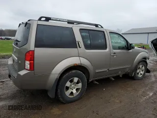 2007 Nissan Pathfinder SE z VIN 5N1AR18W87C602285, wystawiony jako Copart lot #52873945 z przebiegiem 154 348 mil mil oraz Szkoda całkowita • Salvage title. Historia ofert i sprzedaży dostępna na DreamBid. Obrazek 3.