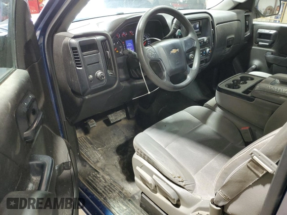 2015 Chevrolet Silverado 1500 Work Truck with VIN 1GCNCPEH3FZ441632, listed as a Copart auction lot 53602555 with 68,553 mi miles and Salvage Title. Bid and sale history available at DreamBid. Image 8.