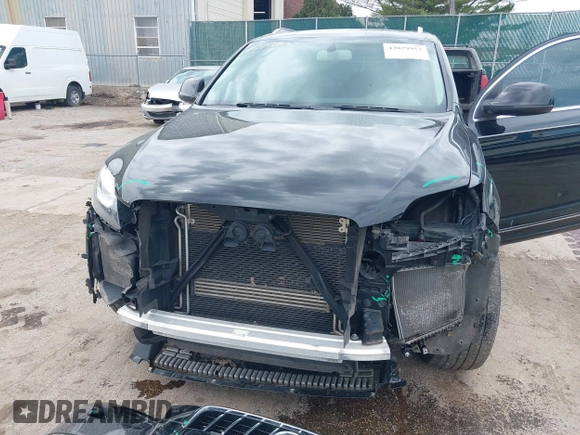 2015 Audi Q7 Premium Plus with VIN WA1LGAFE6FD013994, listed as a IAAI auction lot 42029953 with 124,148 mi miles and . Bid and sale history available at DreamBid. Image 6.