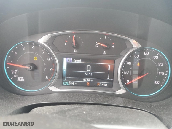 2016 Chevrolet Malibu LT with VIN 1G1ZE5ST4GF267784, listed as a Copart auction lot 50024765 with 76,054 mi miles and Salvage Title. Bid and sale history available at carsss.com. Image 9.