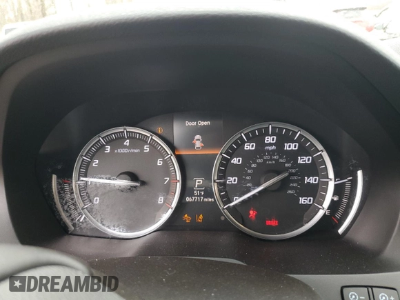 2016 Acura MDX w/Tech with VIN 5FRYD4H46GB053849, listed as a Copart auction lot 53249525 with 67,717 mi miles and Salvage Title. Bid and sale history available at carsss.com. Image 9.