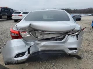 2018 Nissan Sentra SV with VIN 3N1AB7AP0JL638582, listed as a Copart auction lot 46066215 with 105,638 mi miles and Salvage Title. Bid and sale history available at carsss.com. Image 6.