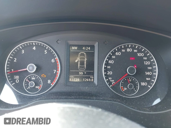 2012 Volkswagen Jetta Autobahn with VIN 3VW5A7AJ7CM015239, listed as a IAAI auction lot 42743819 with 83,739 mi miles and . Bid and sale history available at DreamBid. Image 7.