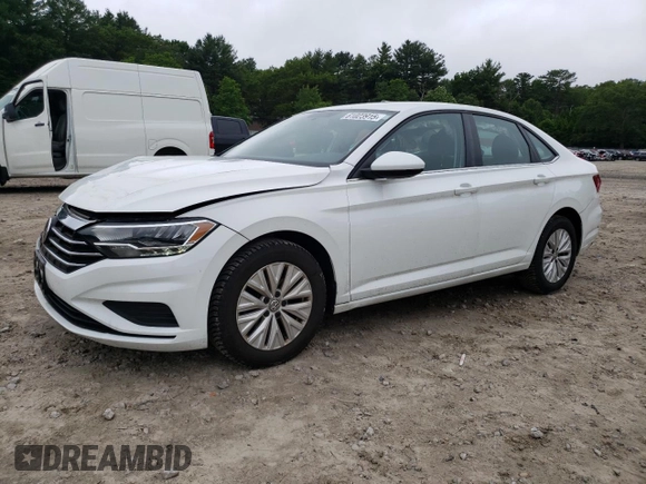2019 Volkswagen Jetta S with VIN 3VWC57BU0KM205239, listed as a Copart auction lot 61023915 with 77,089 mi miles and Salvage title. Bid and sale history available at DreamBid. Image 1.