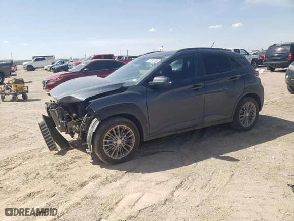 2021 Hyundai Kona SEL with VIN KM8K22AA5MU601565, listed as a Copart auction lot 51003835 with 37,812 mi miles and Salvage Title. Bid and sale history available at carsss.com. Image 1.