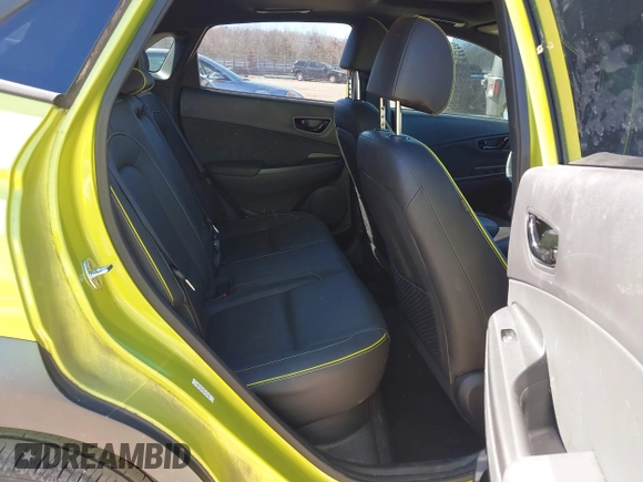 2020 Hyundai Kona Limited with VIN KM8K33A50LU564963, listed as a IAAI auction lot 41683697 with 87,893 mi miles. Bid and sale history available at carsss.com. Image 8.