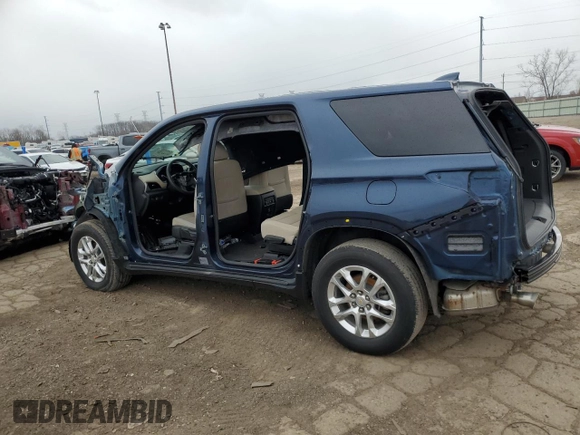 2022 Chevrolet Traverse LS with VIN 1GNERFKW4NJ118884, listed as a Copart auction lot 51733765 with Not provided miles and Non repairable. Bid and sale history available at DreamBid. Image 2.