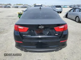 2015 Kia Optima EX with VIN 5XXGN4A72FG517116, listed as a Copart auction lot 48728505 with 140,351 mi miles and Salvage Title. Bid and sale history available at carsss.com. Image 6.
