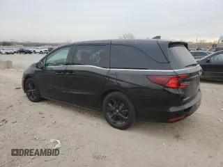 2023 Honda Odyssey Sport with VIN 5FNRL6H71PB042806, listed as a Copart auction lot 81768594 with Not Provided miles and Salvage Title. Bid and sale history available at carsss.com. Image 2.