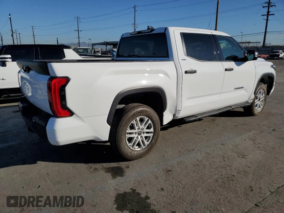 2023 Toyota Tundra 2WD SR5 with VIN 5TFLA5AB9PX020451, listed as a Copart auction lot 81788124 with 23,134 mi miles and Salvage Title. Bid and sale history available at carsss.com. Image 3.