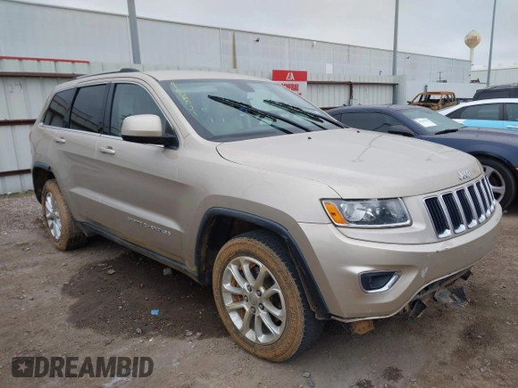 2014 Jeep Grand Cherokee Laredo with VIN 1C4RJEAG5EC424244, listed as a IAAI auction lot 41608821 with 156,251 mi miles and . Bid and sale history available at DreamBid. Image 1.