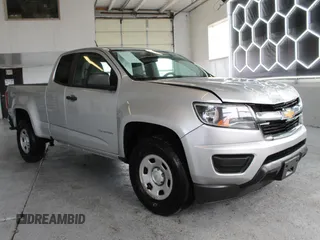 2020 Chevrolet Colorado 2WD WT with VIN 1GCHSAEA7L1209383, listed as a Copart auction lot 61039855 with 63,602 mi miles and Salvage title. Bid and sale history available at DreamBid. Image 1.