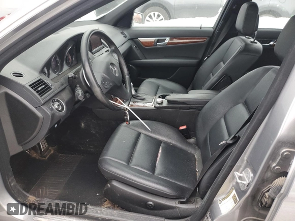 2011 Mercedes-Benz C-Class C 300 Sport with VIN WDDGF8BB9BR174048, listed as a Copart auction lot 43388285 with 146,366 mi miles and Salvage Title. Bid and sale history available at carsss.com. Image 7.